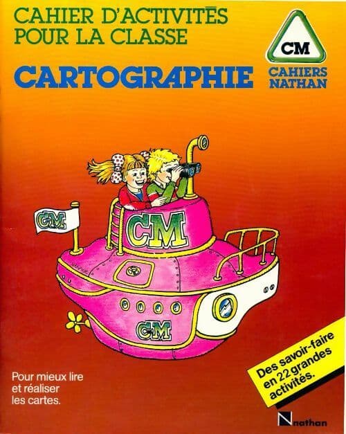 Cartographie CM. Cahiers d'activités - Eric Hoyrup